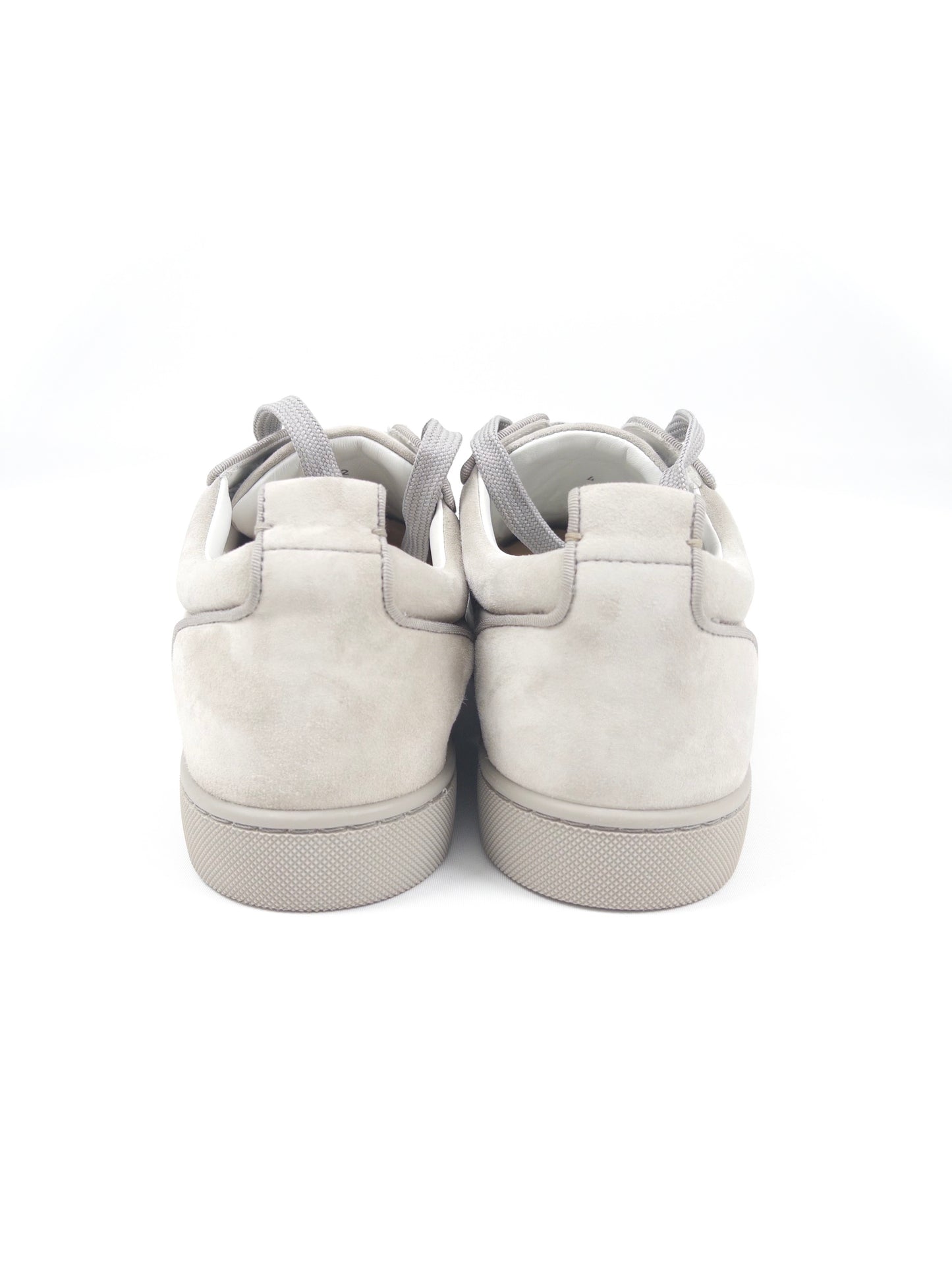 Christian Louboutin Light Grey Spikes Sneakers (Fits EU43)