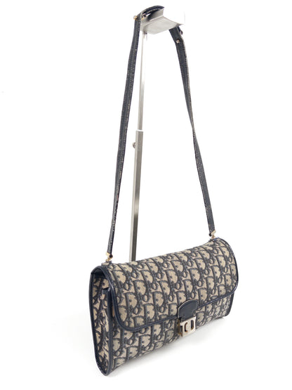 Christian Dior Trotter Canvas Shoulder Bag