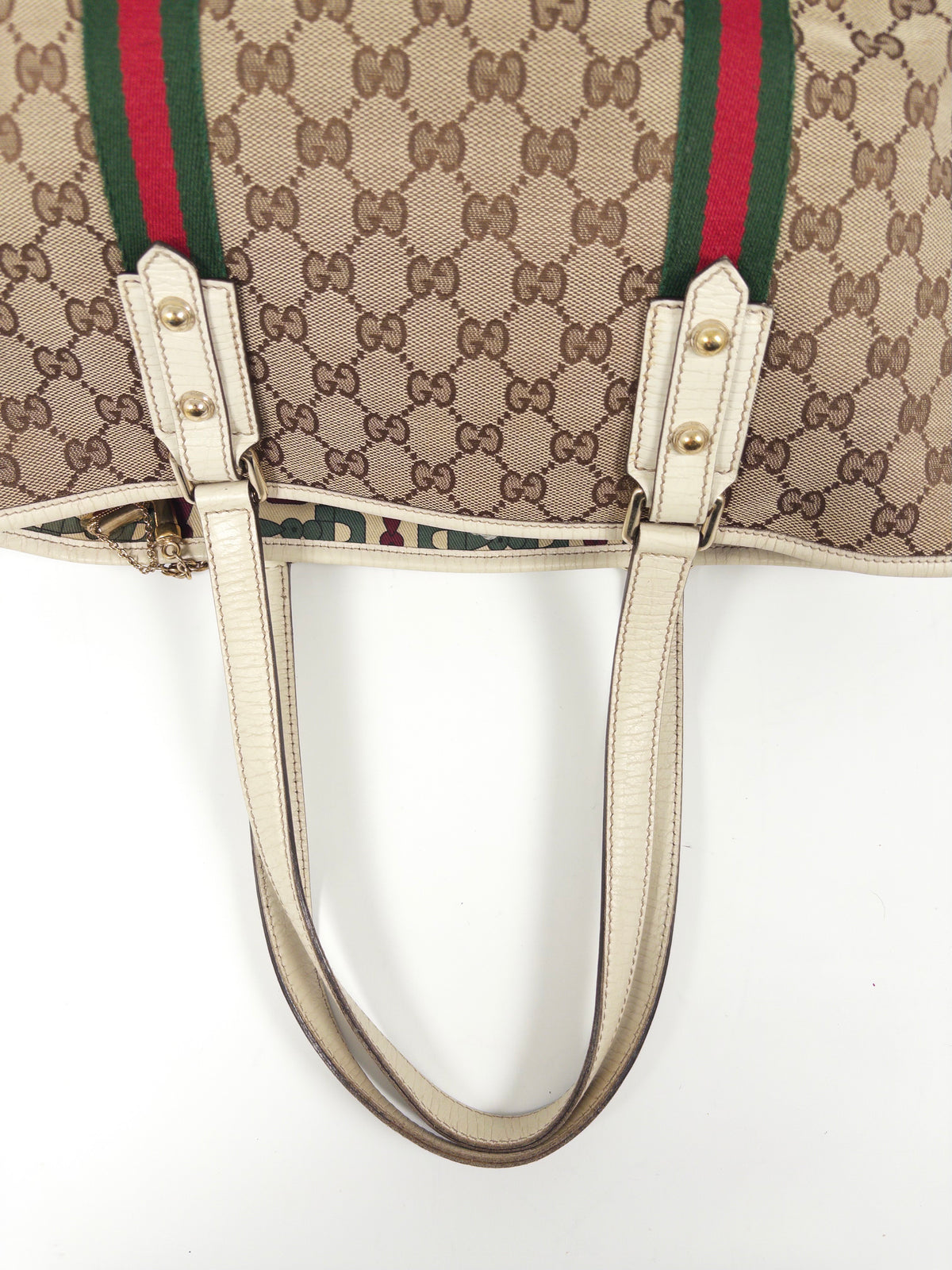 Gucci GG Canvas Jolicoeur Medium Tote with Charms