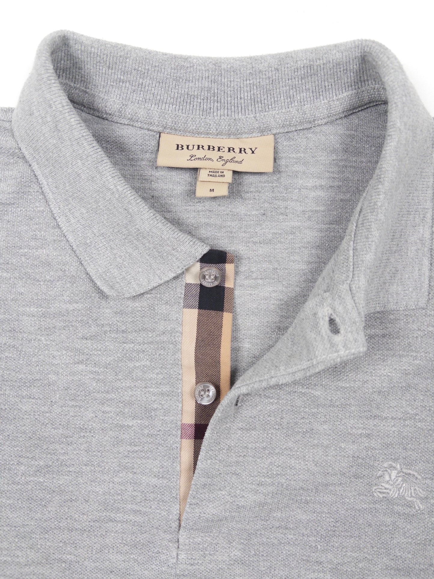 Burberry Check Polo Shirt