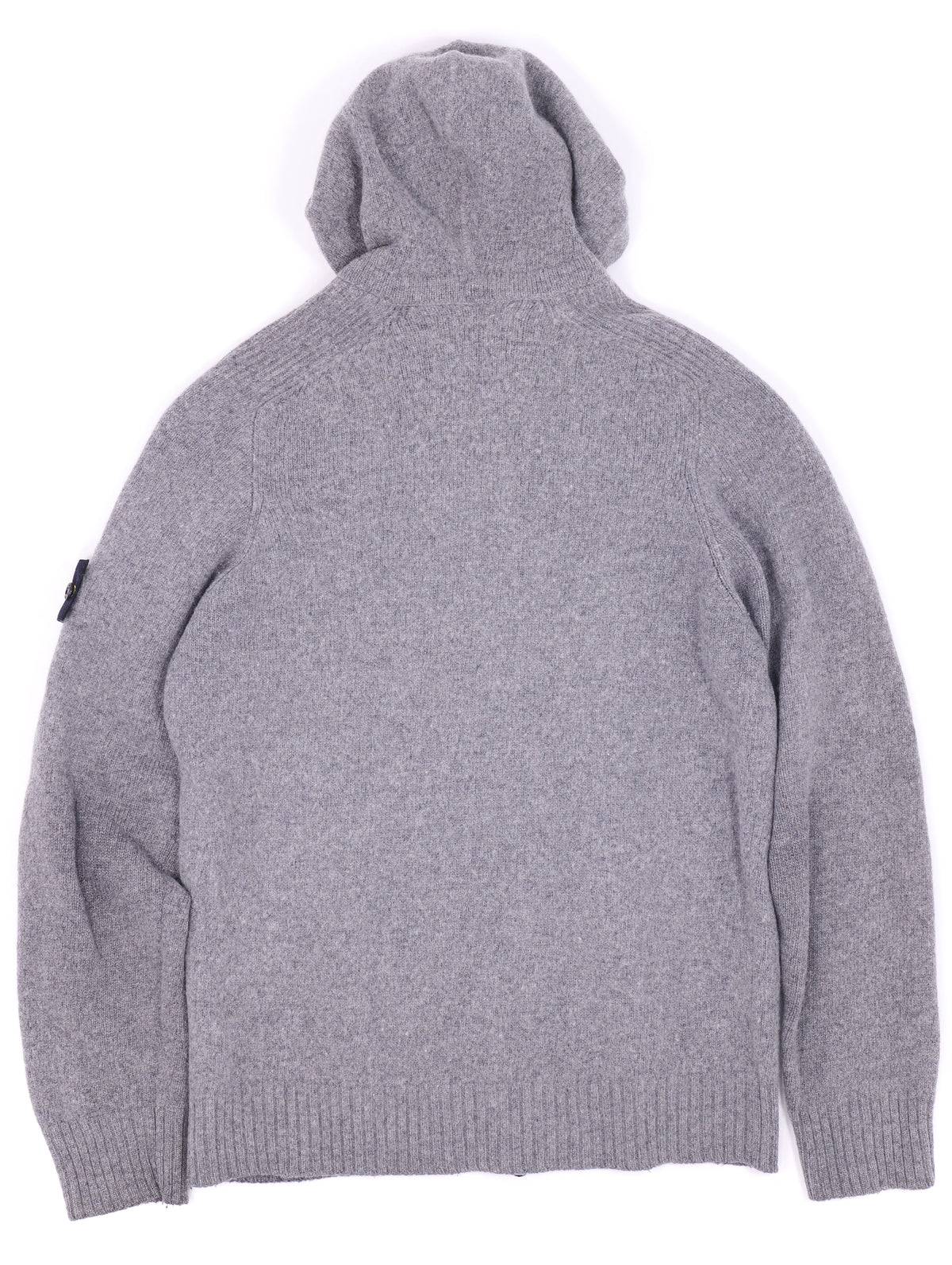 Stone Island Wool Zip Hoodie