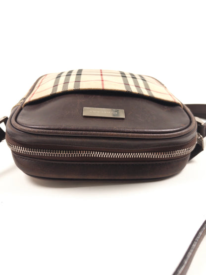 Burberry Beige Check Messenger