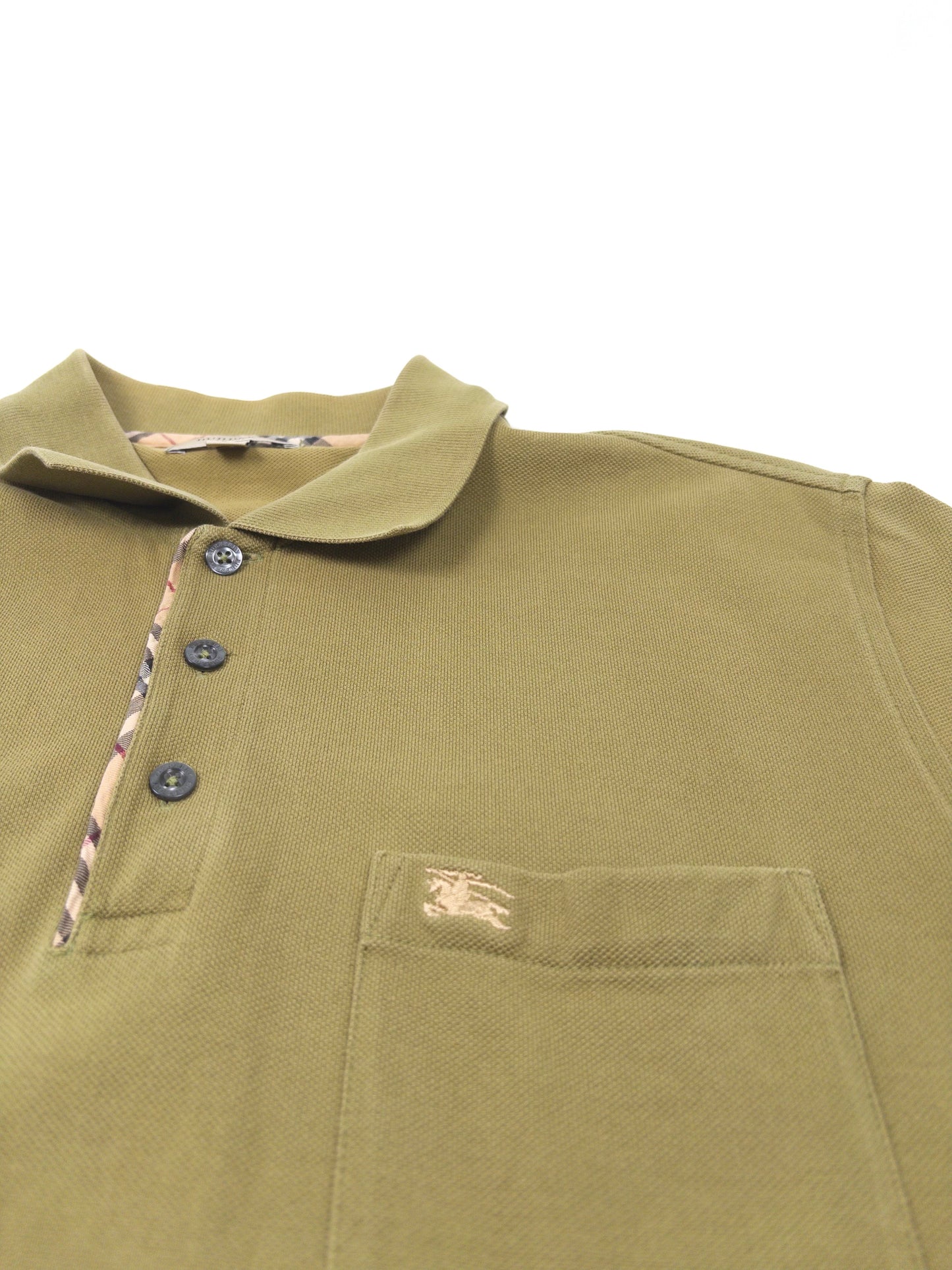 Burberry Check Polo Shirt
