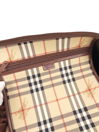 Burberry Nova Check Boston Bag