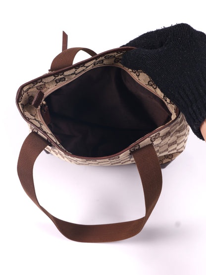 Gucci GG Canvas Tote Shoulder Bag