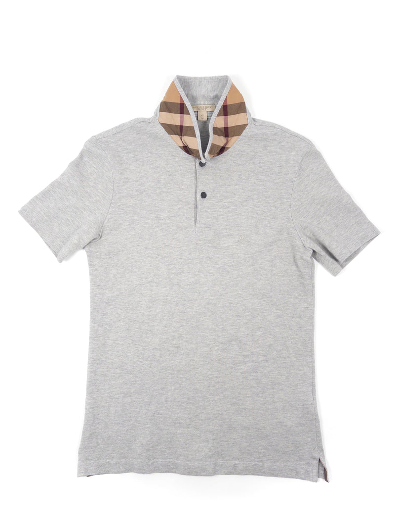 Burberry Check Polo Shirt