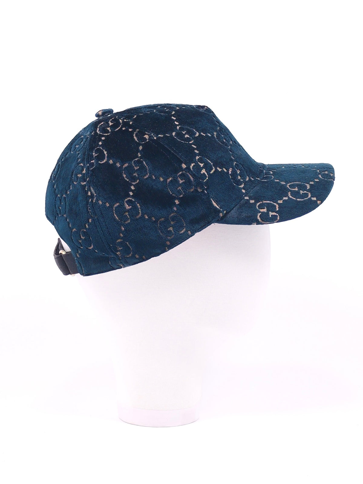 Gucci GG Velvet Baseball Cap