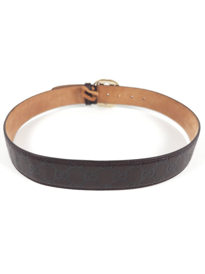 Gucci GG Leather Belt