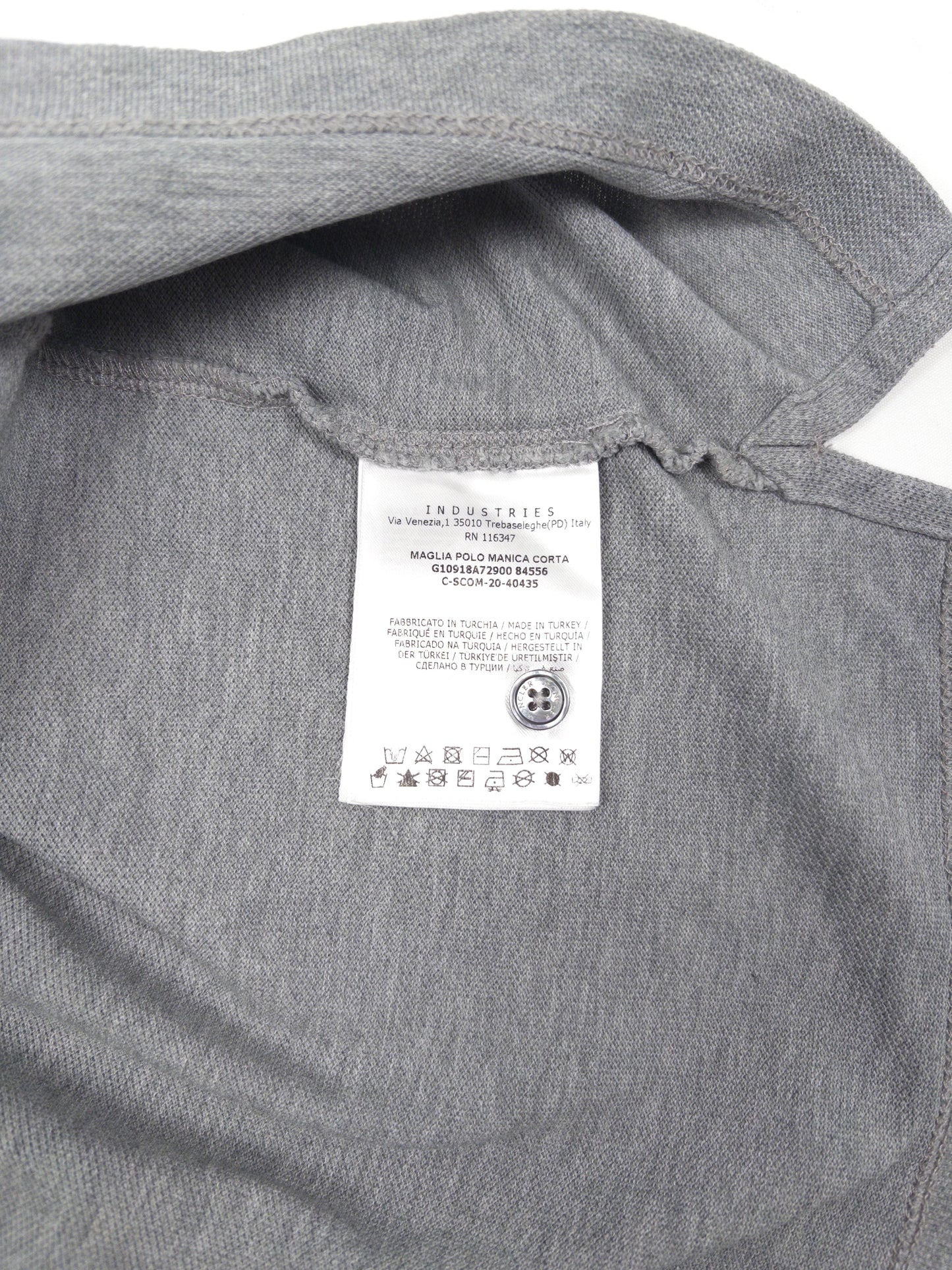 Moncler Polo with embroidered logo (XXL fits XL)