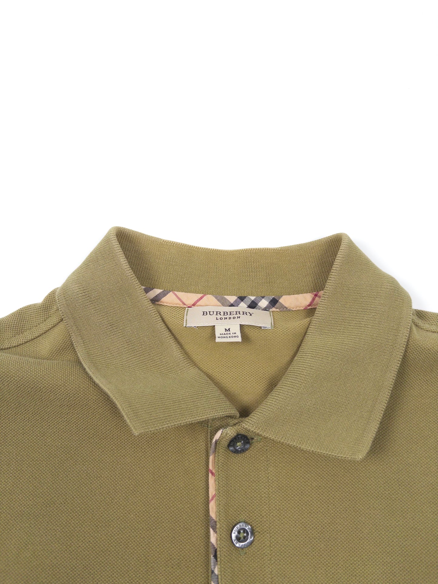 Burberry Check Polo Shirt