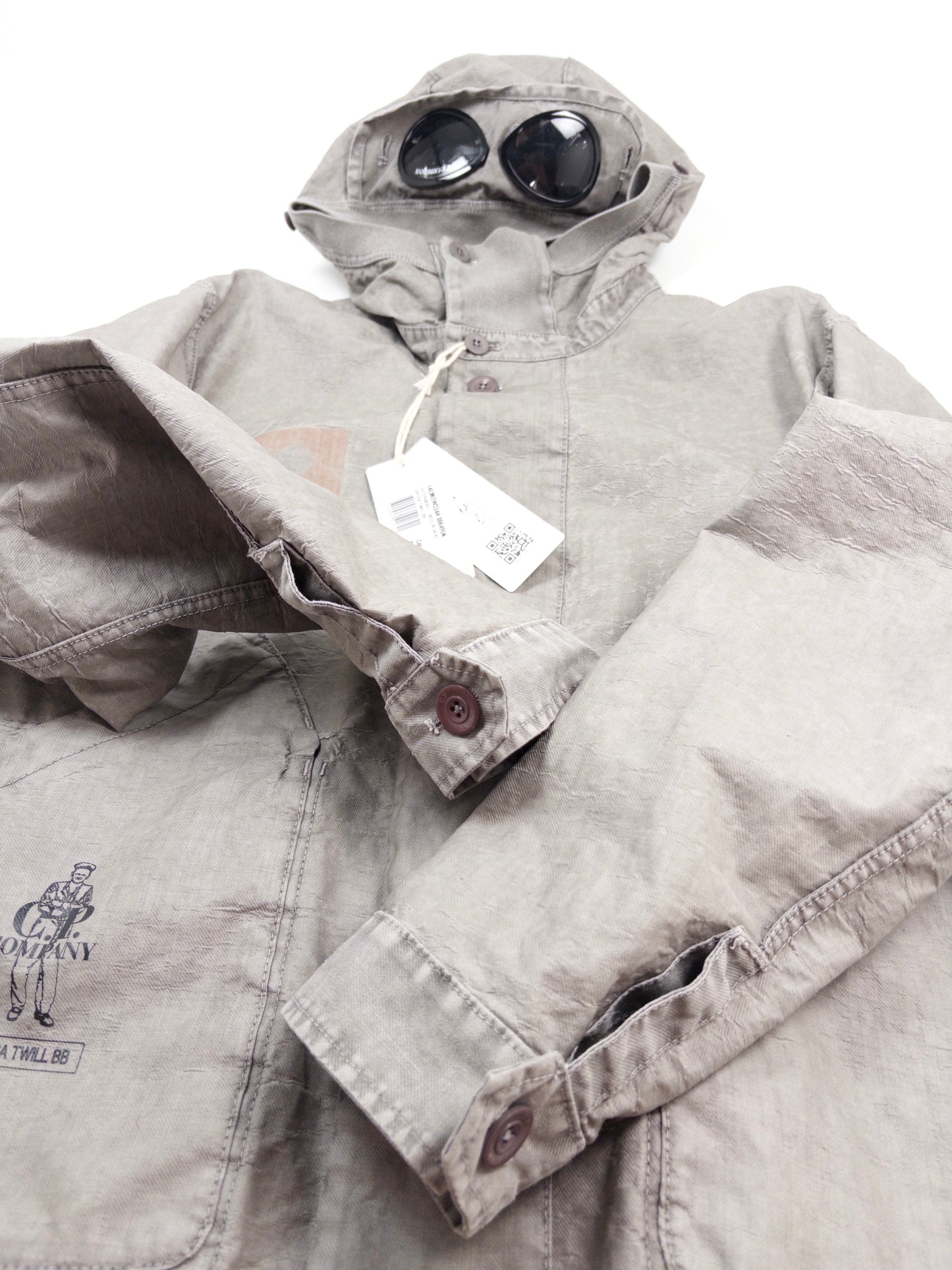 C.P. Company Ortica Twill BB Reversible Goggle Jacket