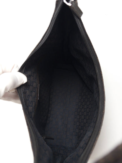 Gucci GG Denim Shoulder Bag - Vintage