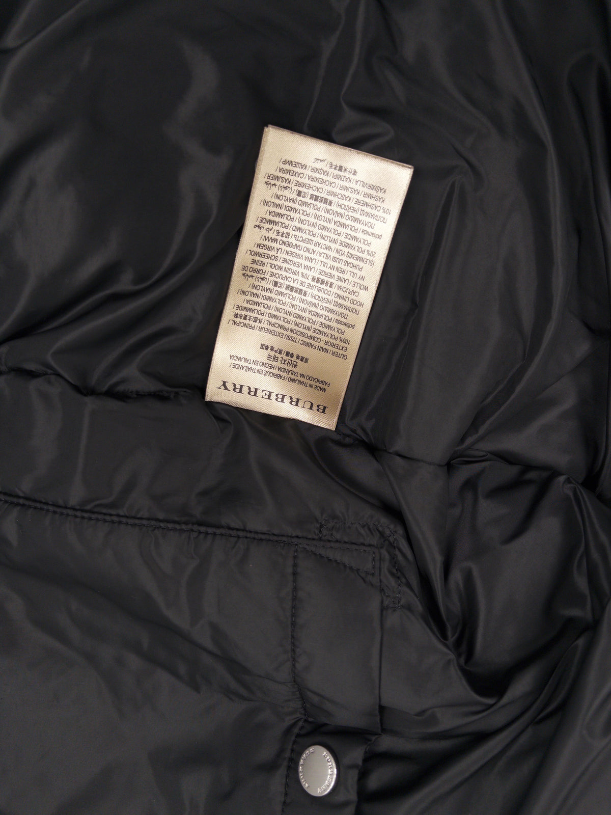 Burberry Lockwell Down Jacket, 2-Way