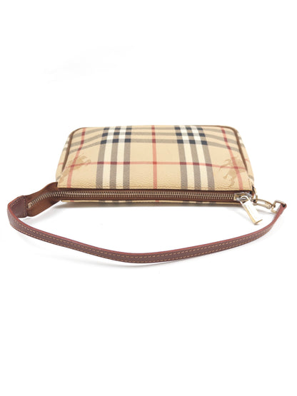 Burberry Haymarket Check Pochette Bag