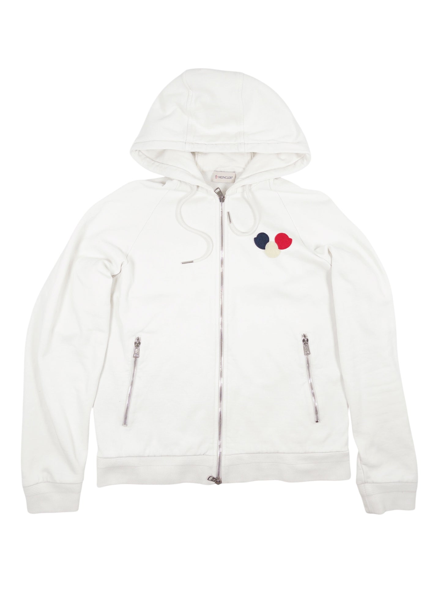 Moncler Triple Logo Zip Hoodie