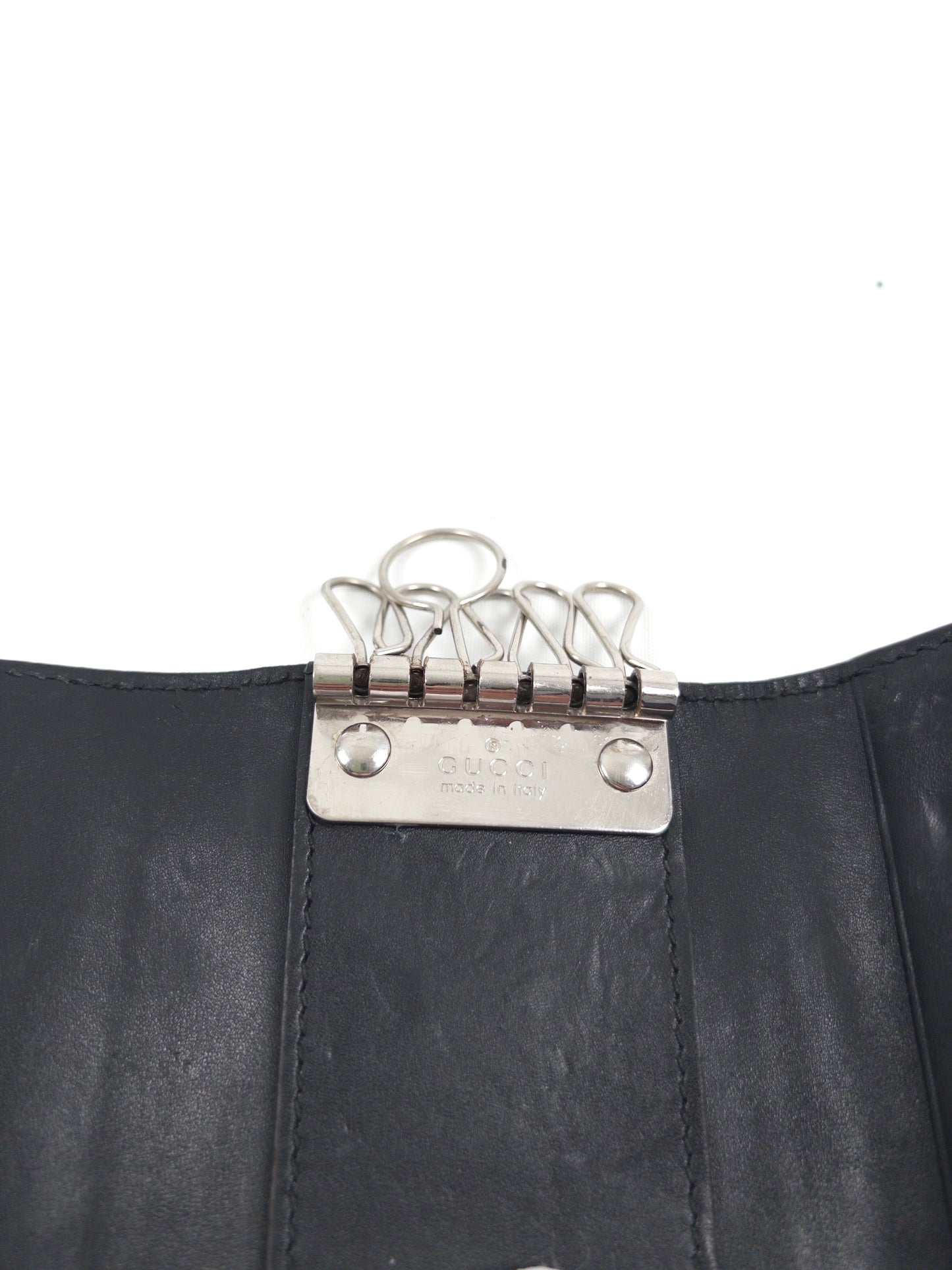 Gucci Guccissima 6-Key Case