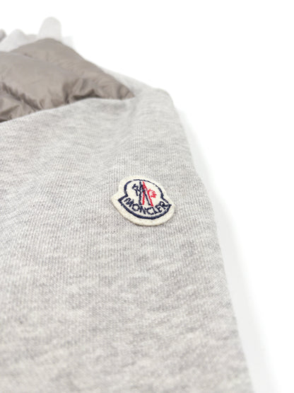 Moncler Tricolor Down Cardigan