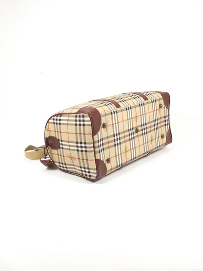 Burberry Nova Check Boston Bag