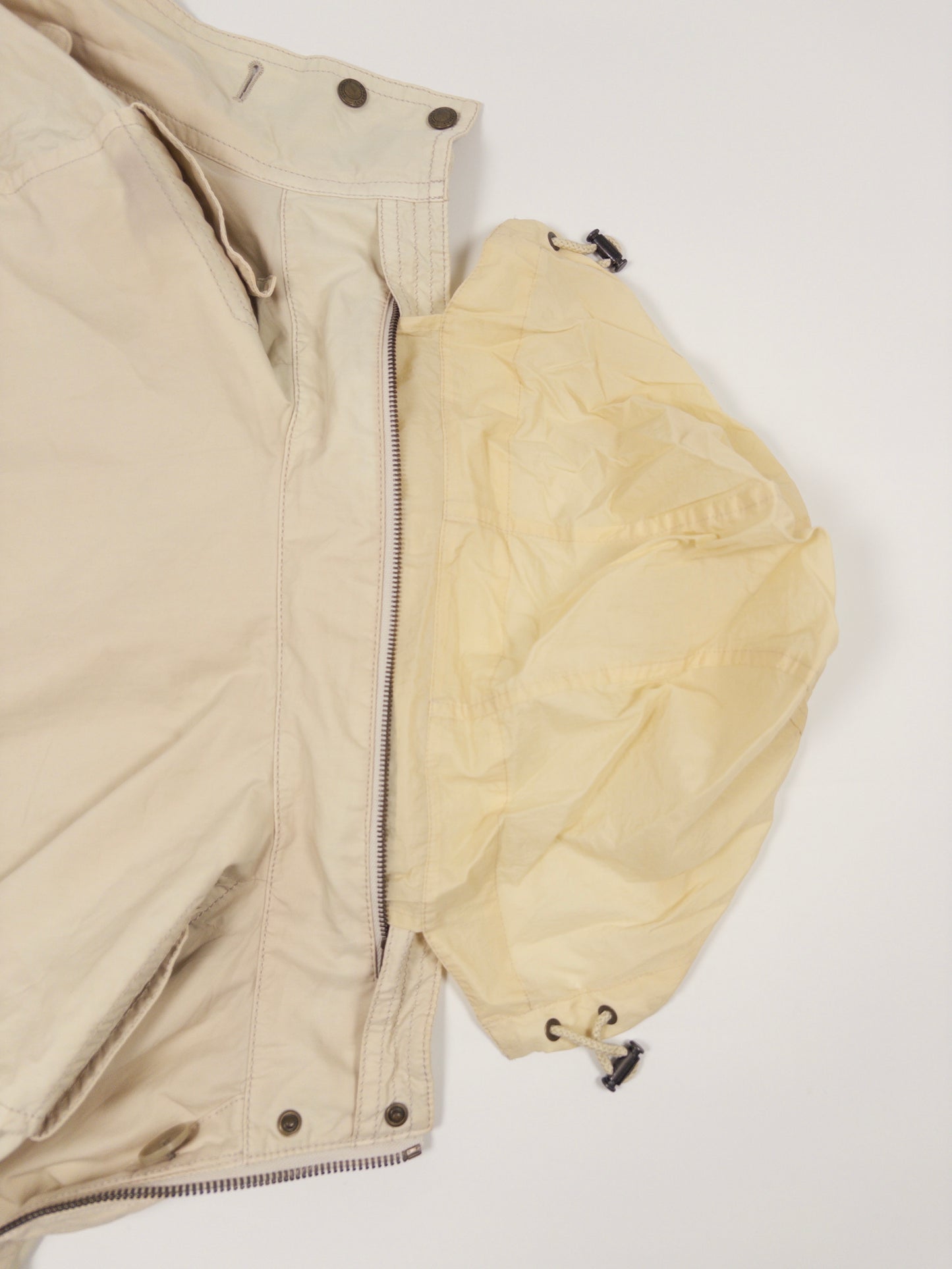 Burberry Hooded Field Jacket with Nova Check Pattern