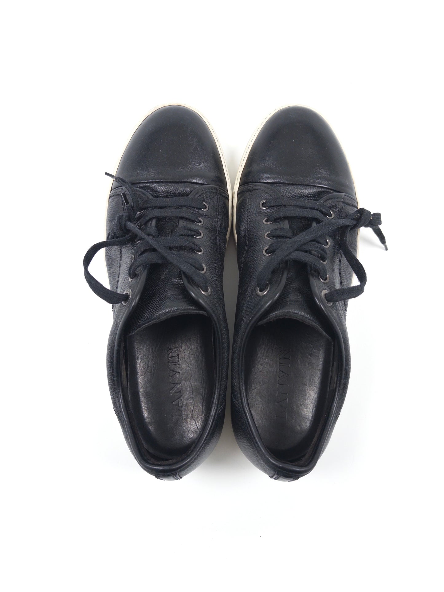 Lanvin Toe Cap Sneakers