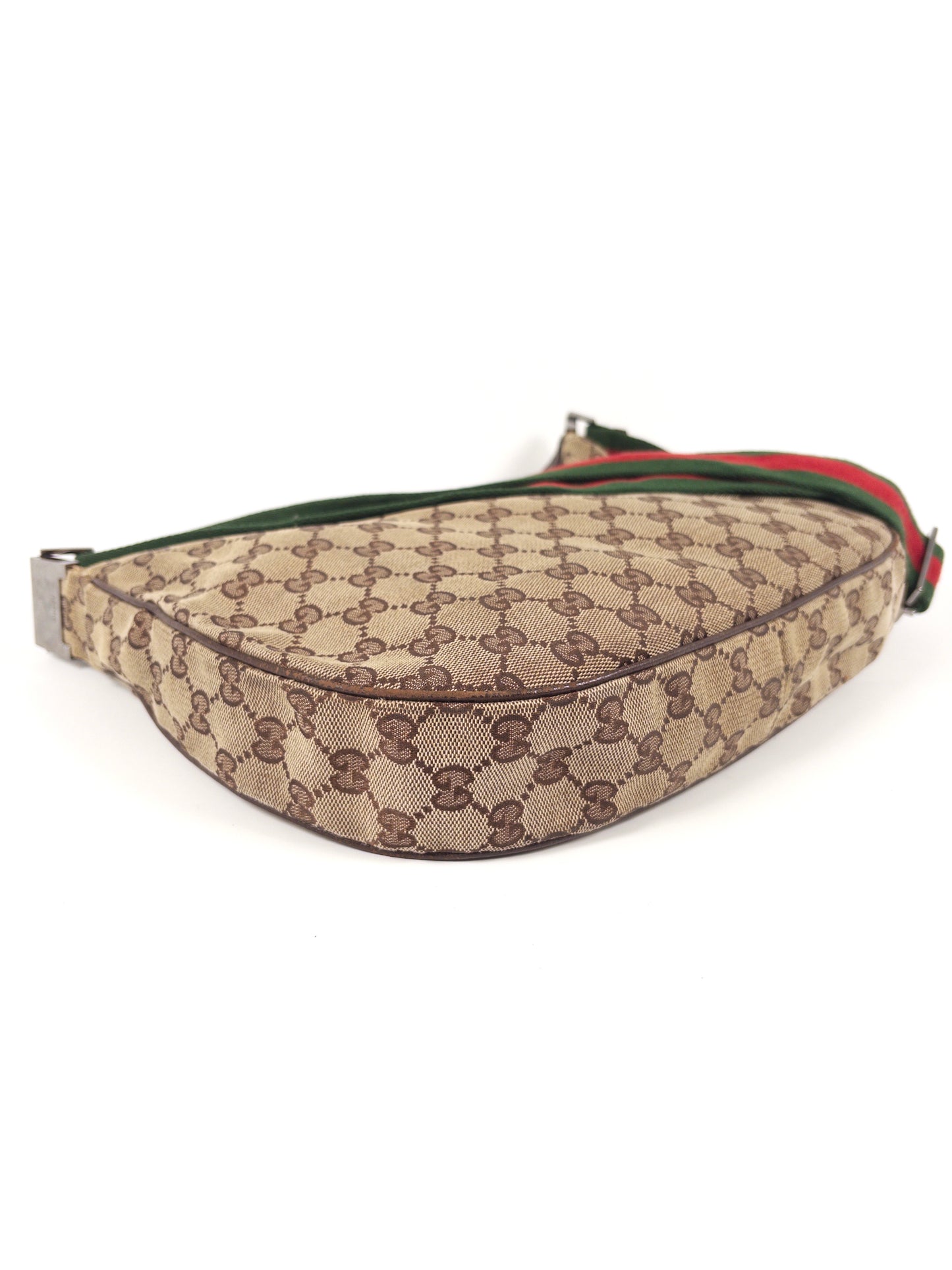 Gucci GG Canvas Sherry Line Shoulder Bag
