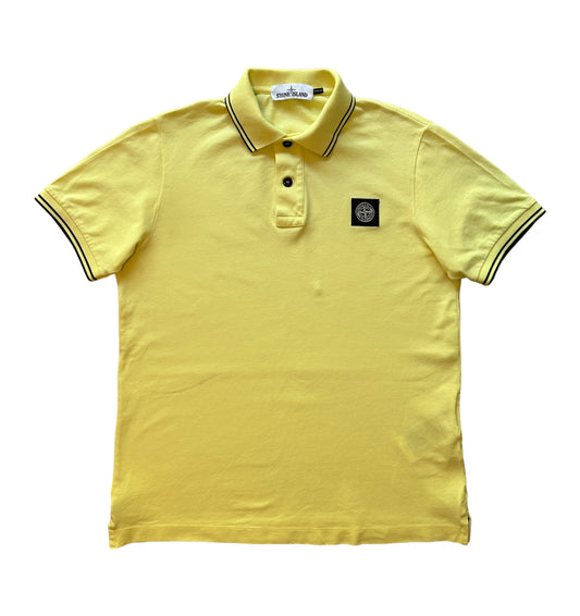 Stone Island Polo Shirt Yellow