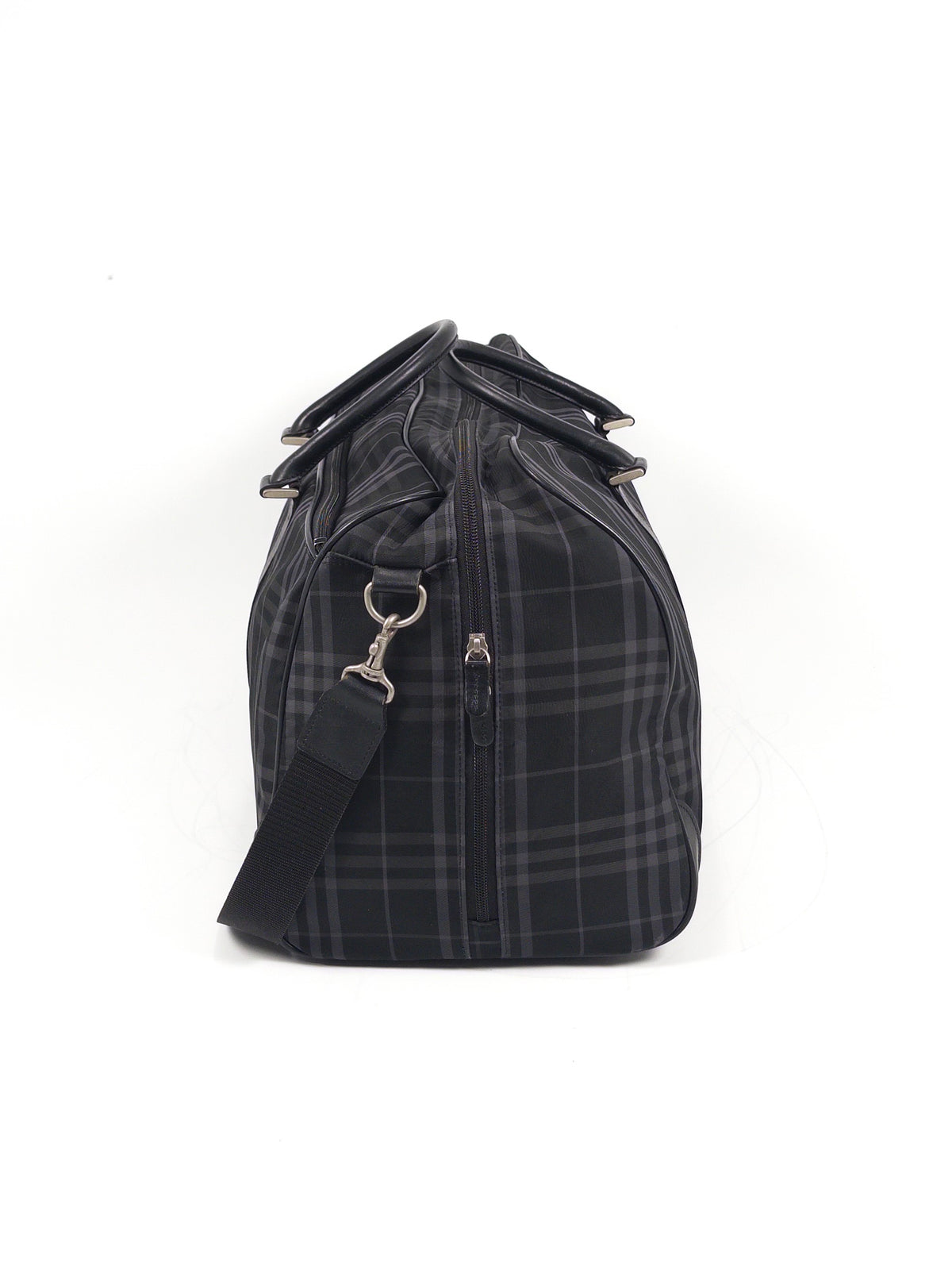 Burberry Check Boston Bag