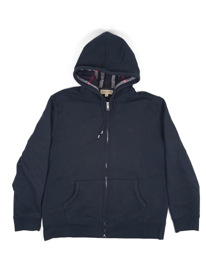 Burberry Check Zip Hoodie