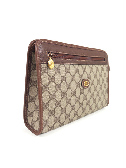 Gucci GG Supreme Clutch Bag