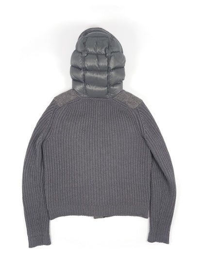 Moncler Wool Down Cardigan