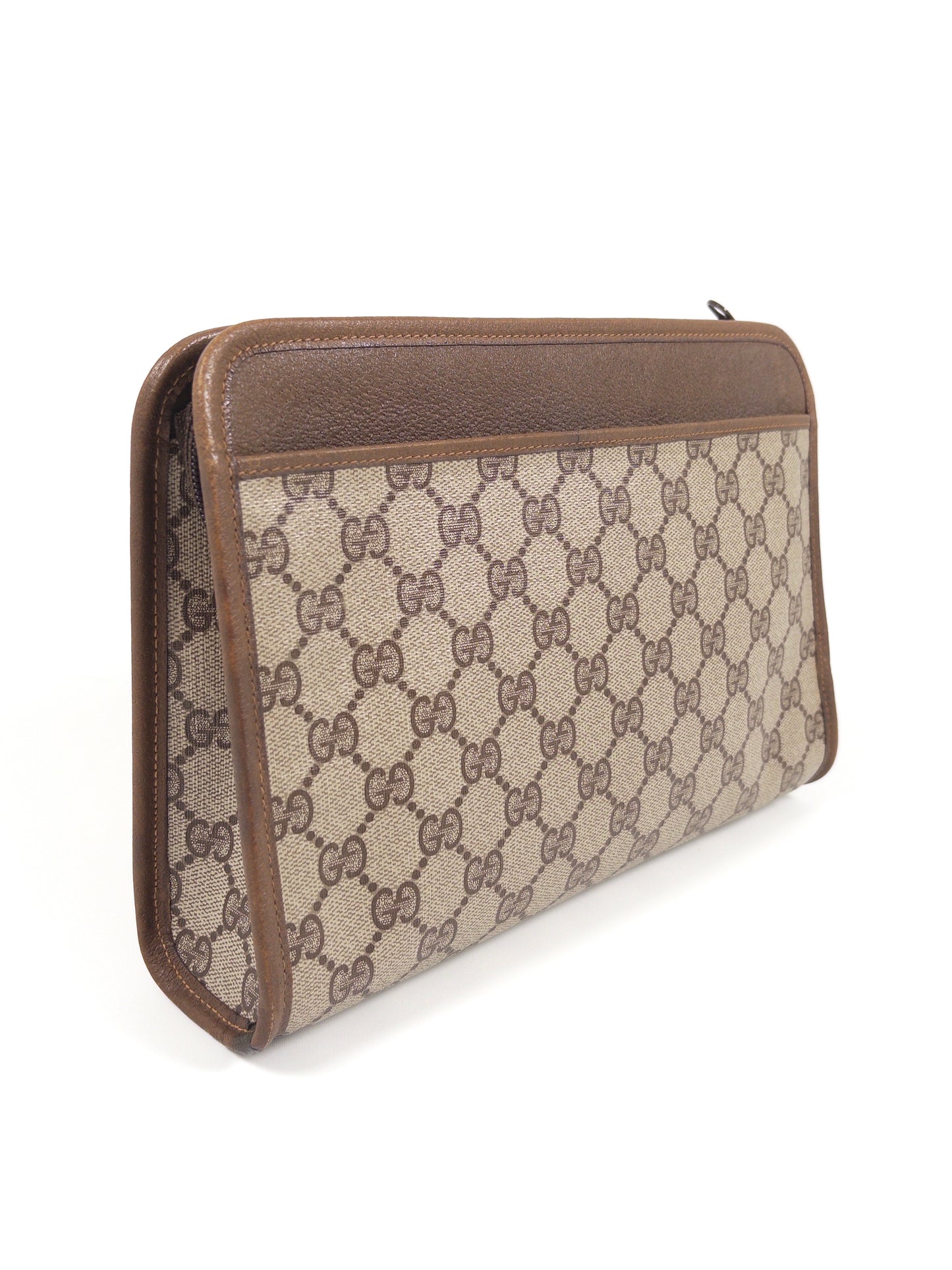 Gucci GG Supreme clutch bag