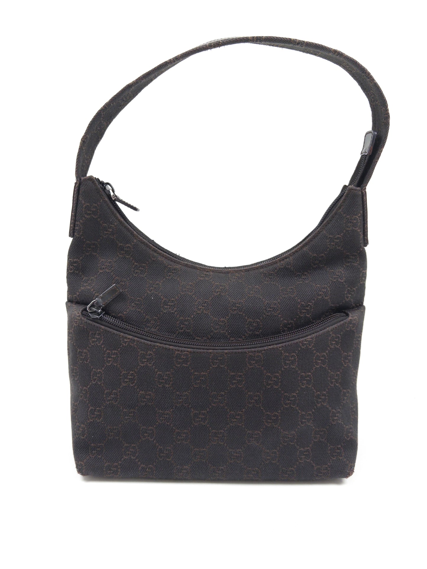 Gucci GG Denim Shoulder Bag - Vintage