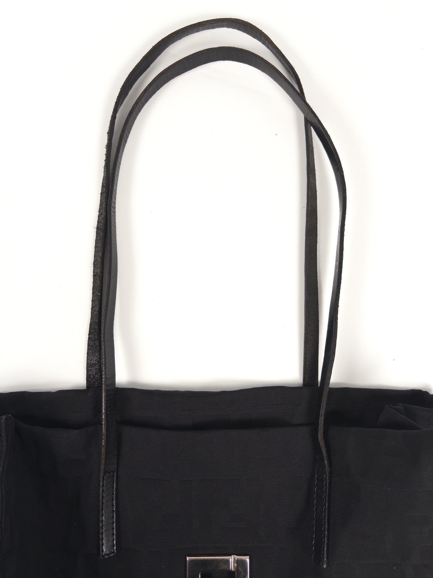 Fendi Zucca Pattern Metal Fittings Tote Bag