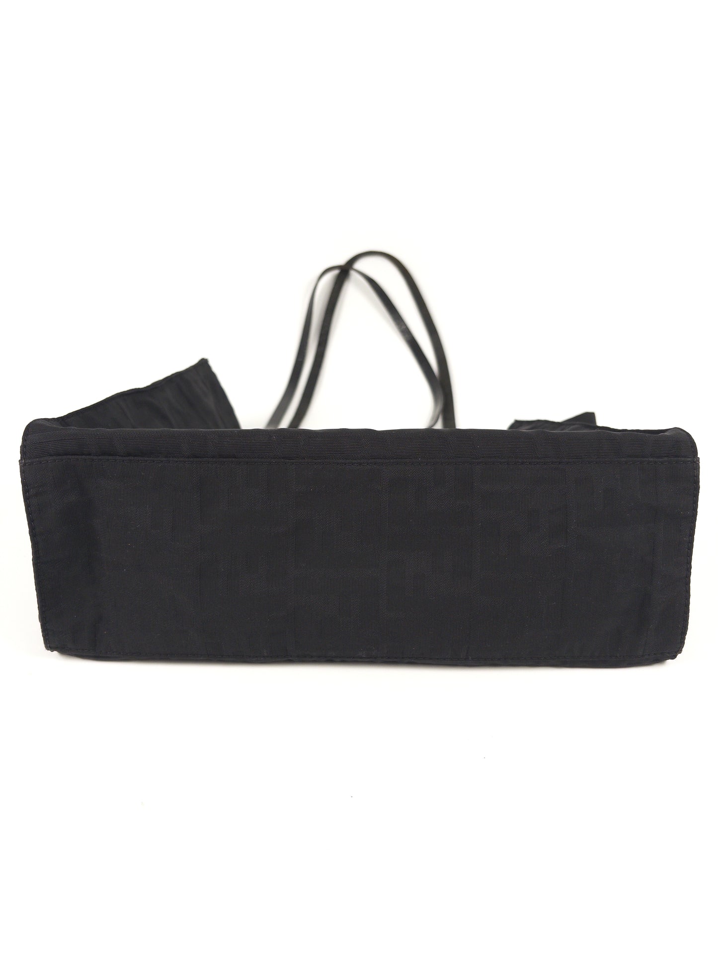 Fendi Zucca Pattern Metal Fittings Tote Bag