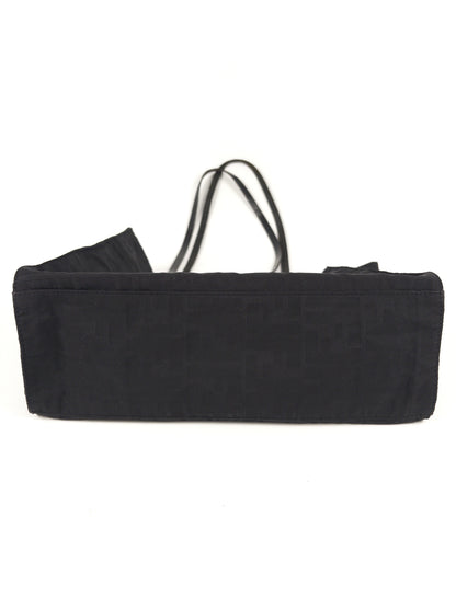 Fendi Zucca Pattern Metal Fittings Tote Bag