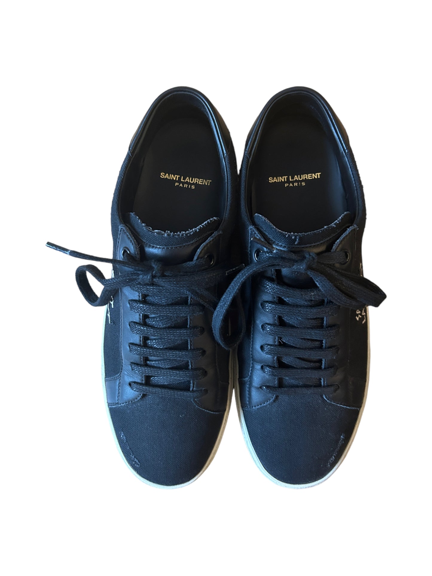 Saint Laurent Signature Court Sneakers