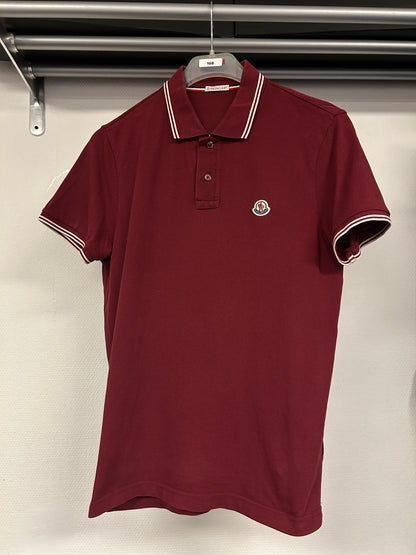 Moncler Striped Sleeve Polo Shirt 168