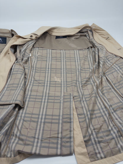 Burberry Check Trench Coat