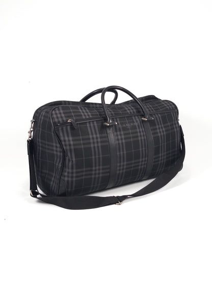 Burberry Check Boston Bag