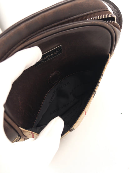 Burberry Beige Check Messenger