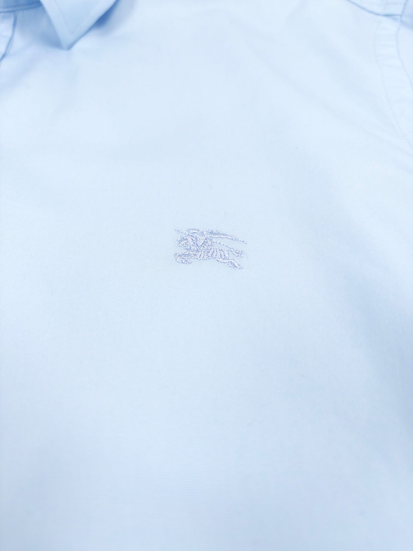 Burberry Check Shirt Blue