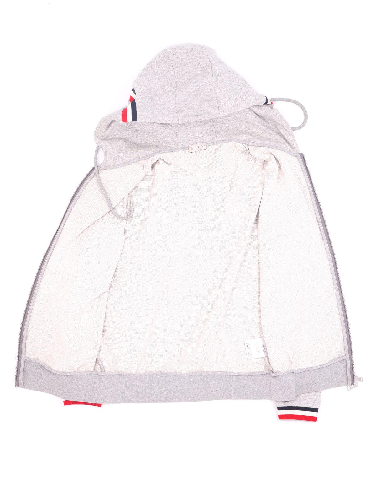 Moncler Tricolor Zip Hoodie