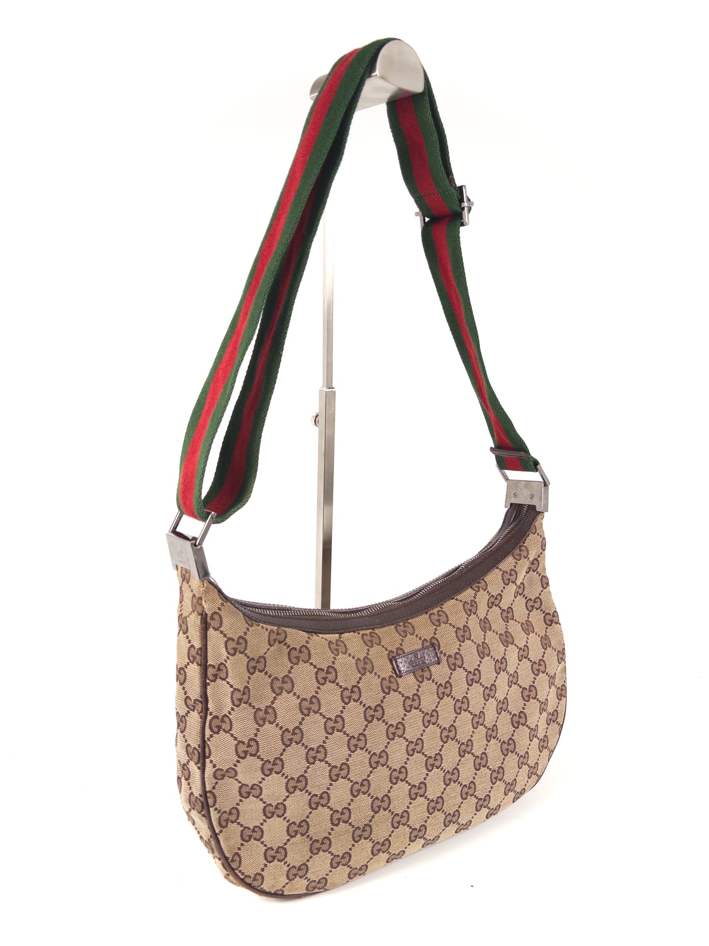 Gucci GG Canvas Sherry Line Shoulder Bag