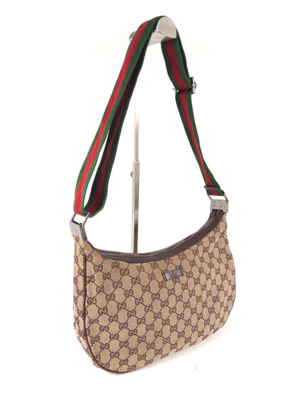 Gucci GG Canvas Sherry Line Shoulder Bag