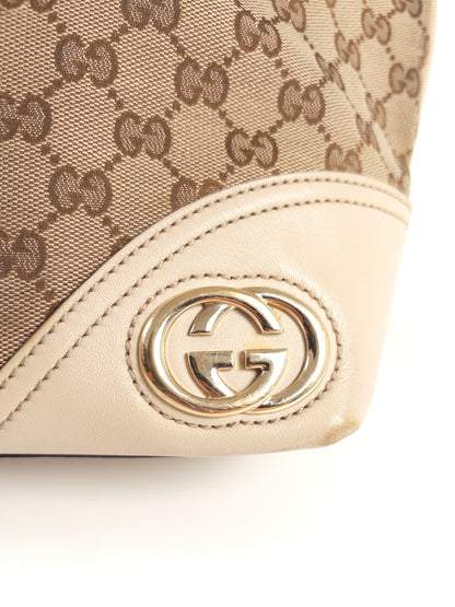 Gucci Brit GG Canvas Tote Bag