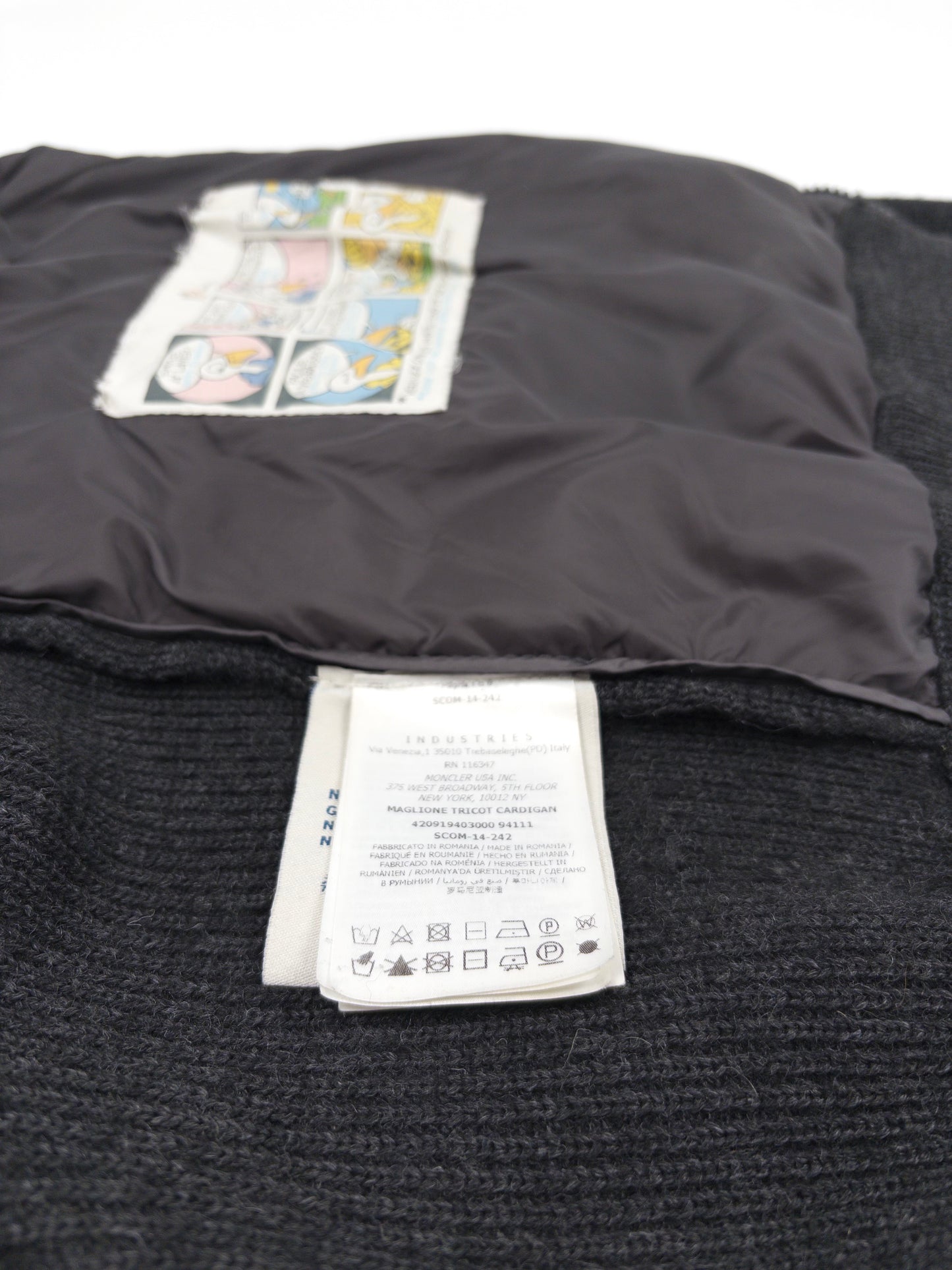 Moncler Down Cardigan (Fits M)