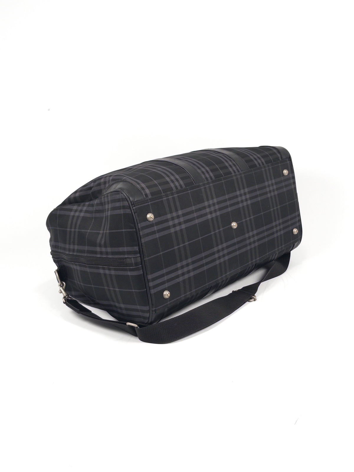 Burberry Check Boston Bag