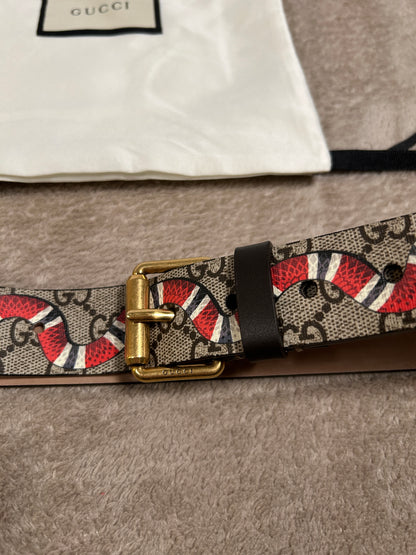 Gucci GG Snake Belt