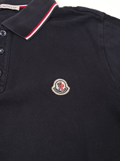 Moncler Polo Shirt Navy (Fits XS/S)