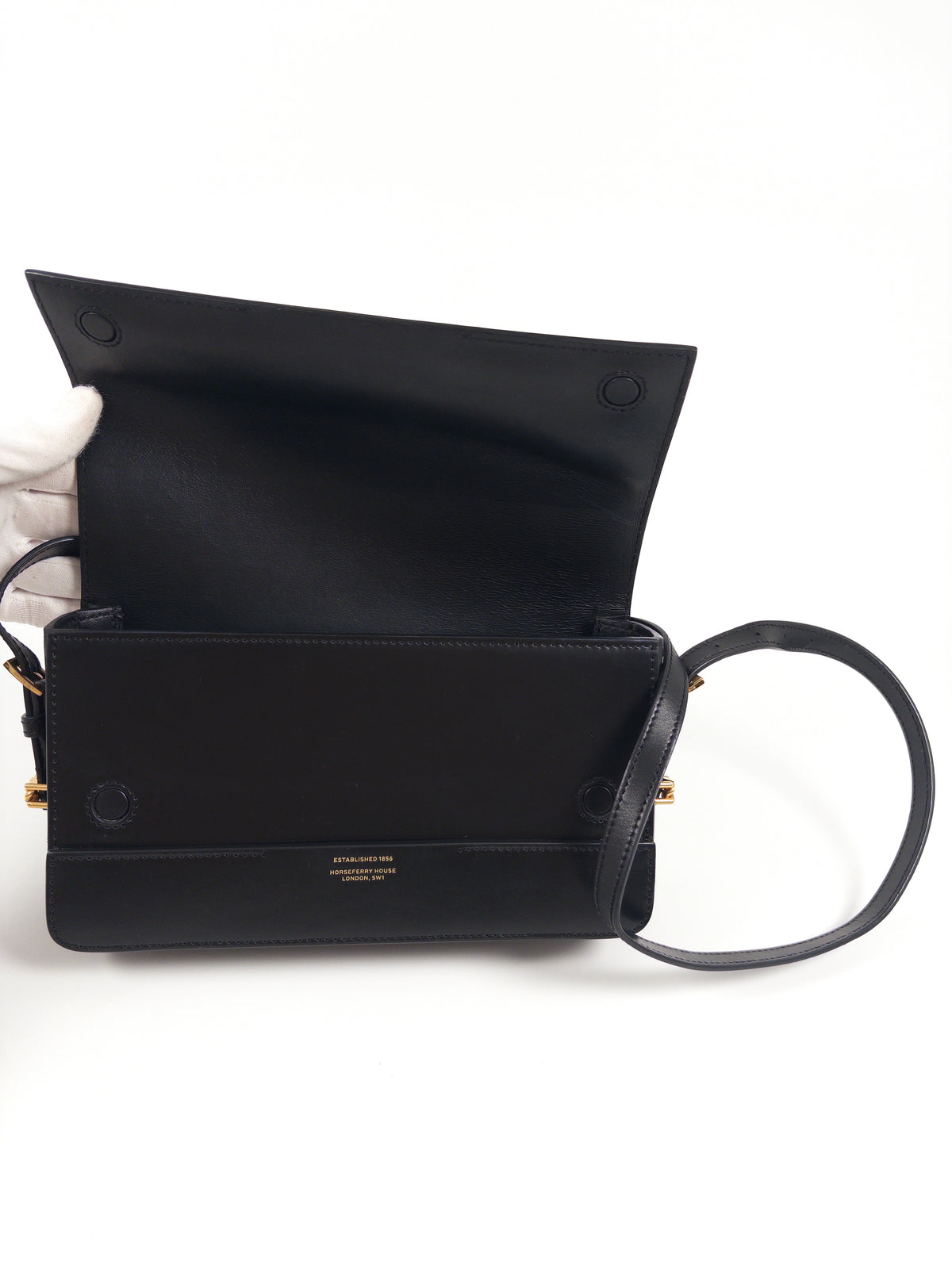 Burberry Grace Leather Shoulder Bag